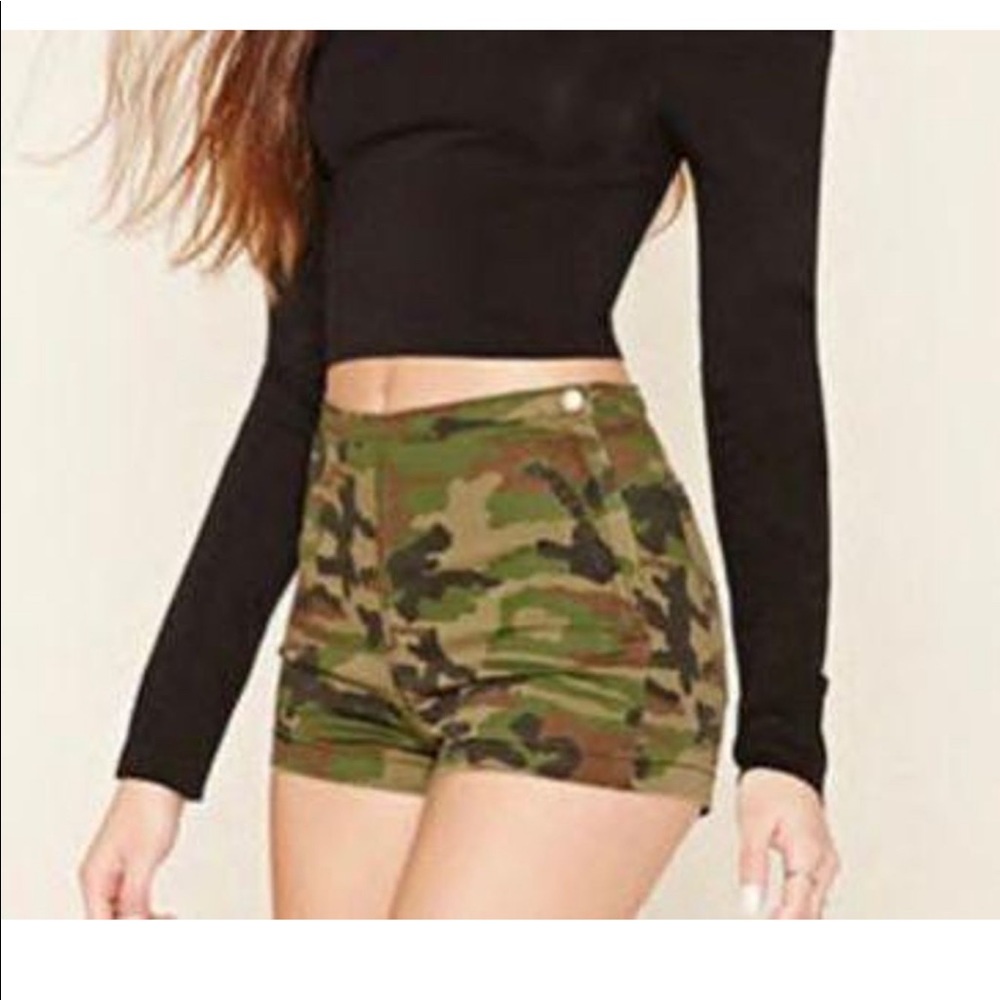 Forever 21 Camo Shorts